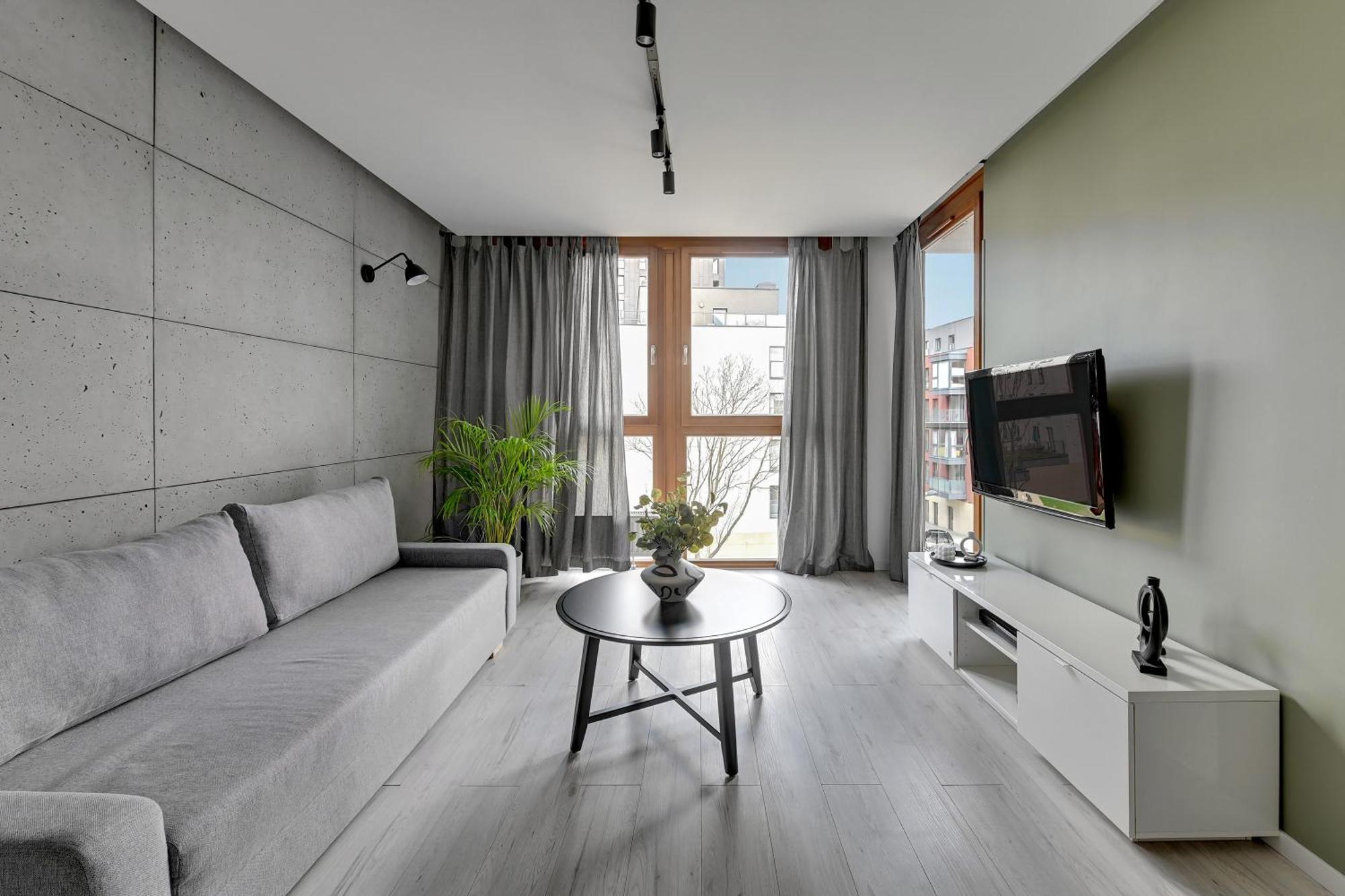 Aura Island Riverside By Downtown Apartments Gdańsk Eksteriør bilde