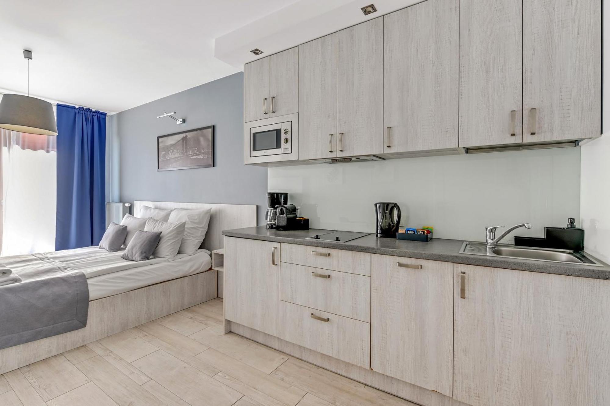 Aura Island Riverside By Downtown Apartments Gdańsk Rom bilde