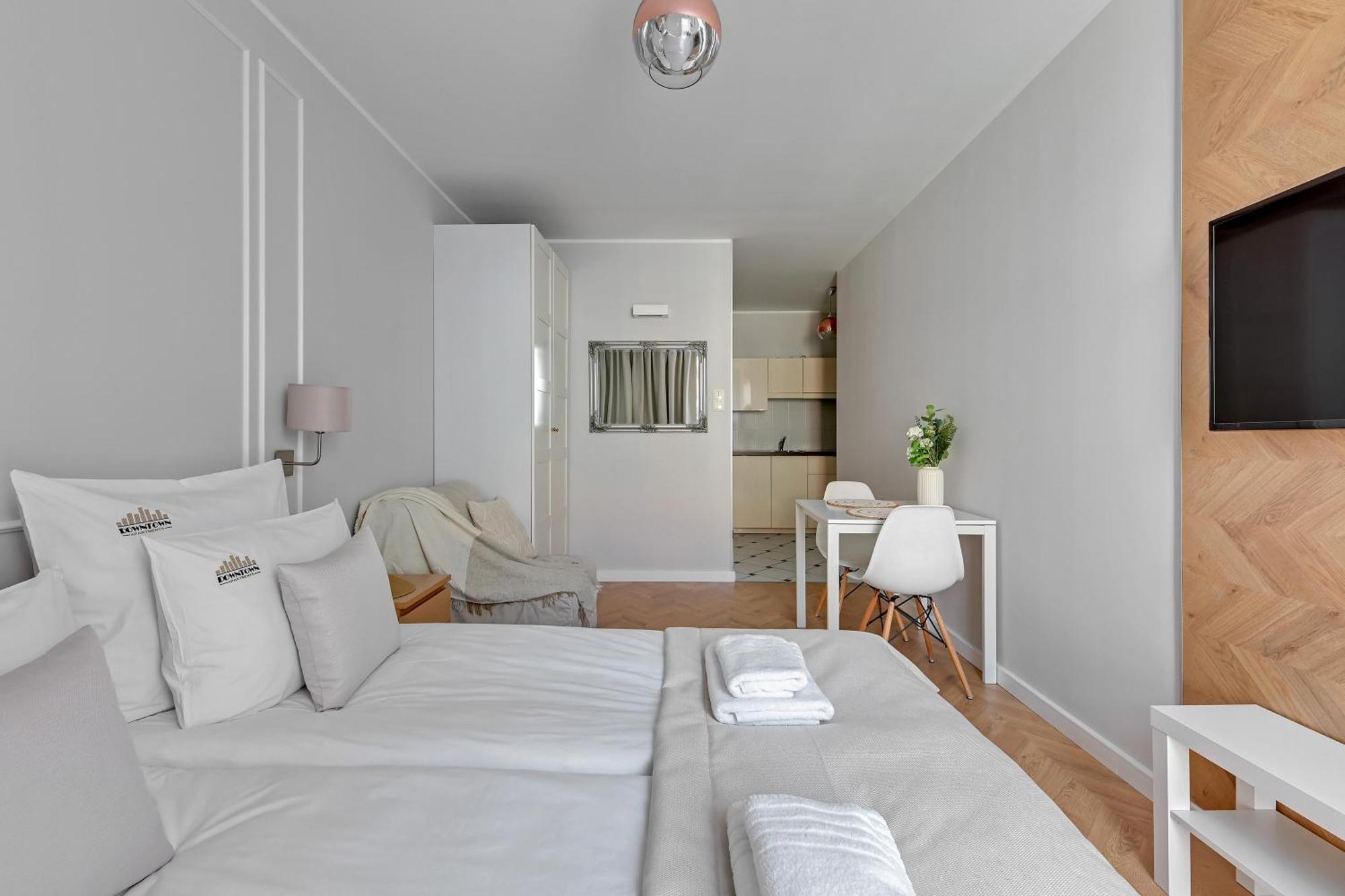 Aura Island Riverside By Downtown Apartments Gdańsk Rom bilde