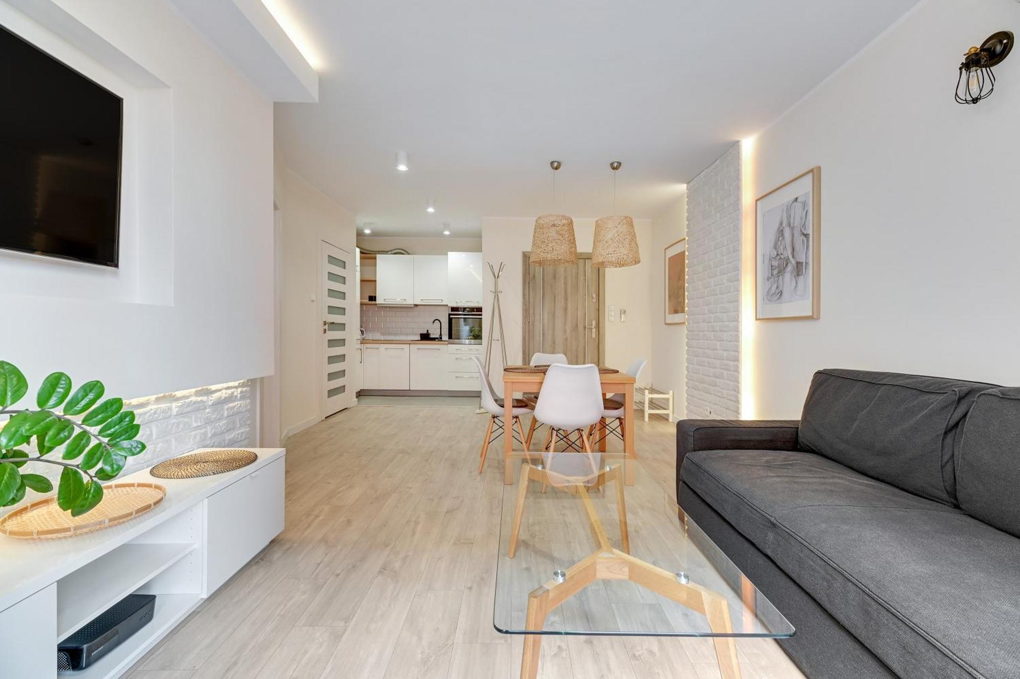 Aura Island Riverside By Downtown Apartments Gdańsk Rom bilde