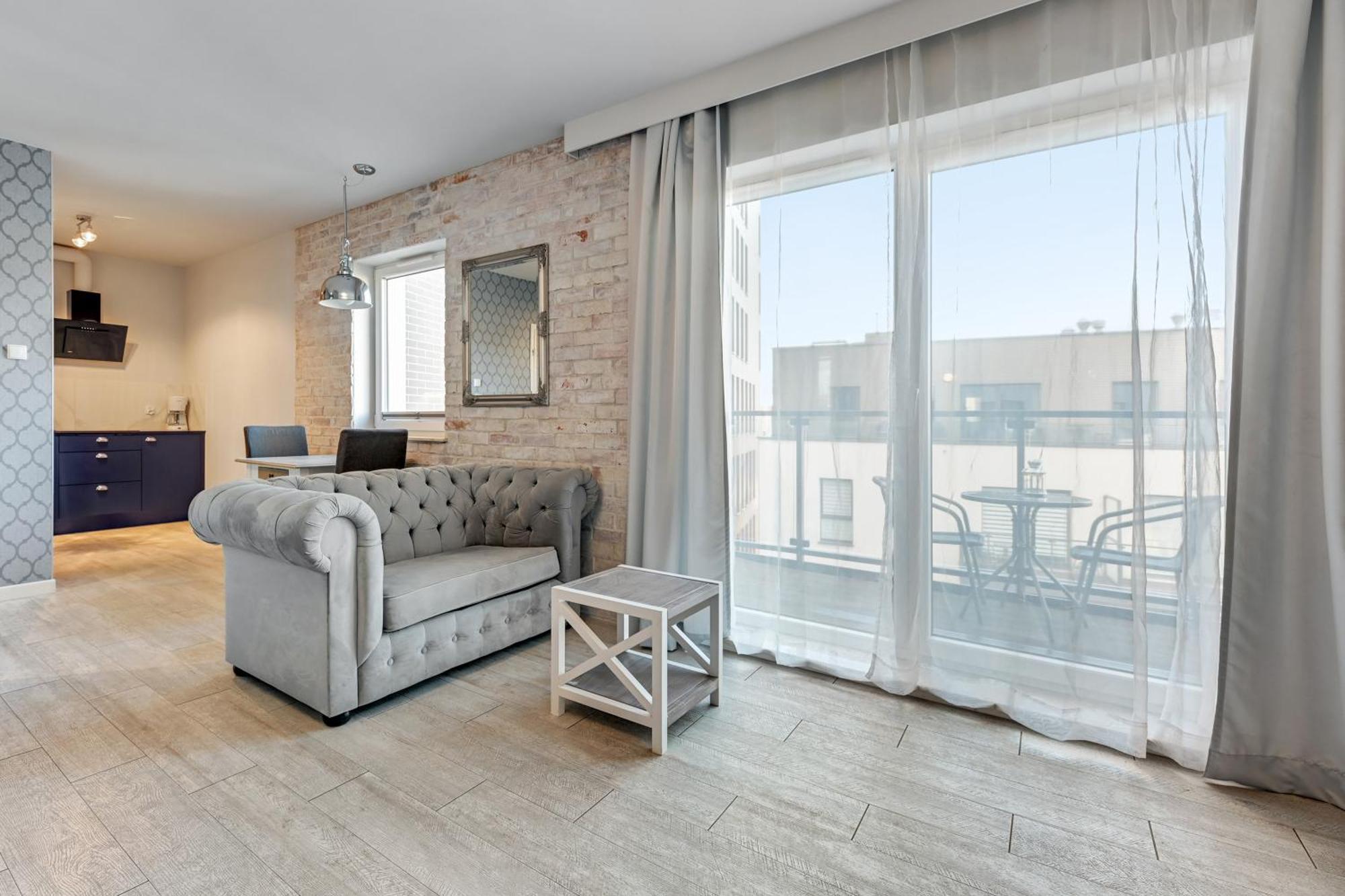 Aura Island Riverside By Downtown Apartments Gdańsk Rom bilde