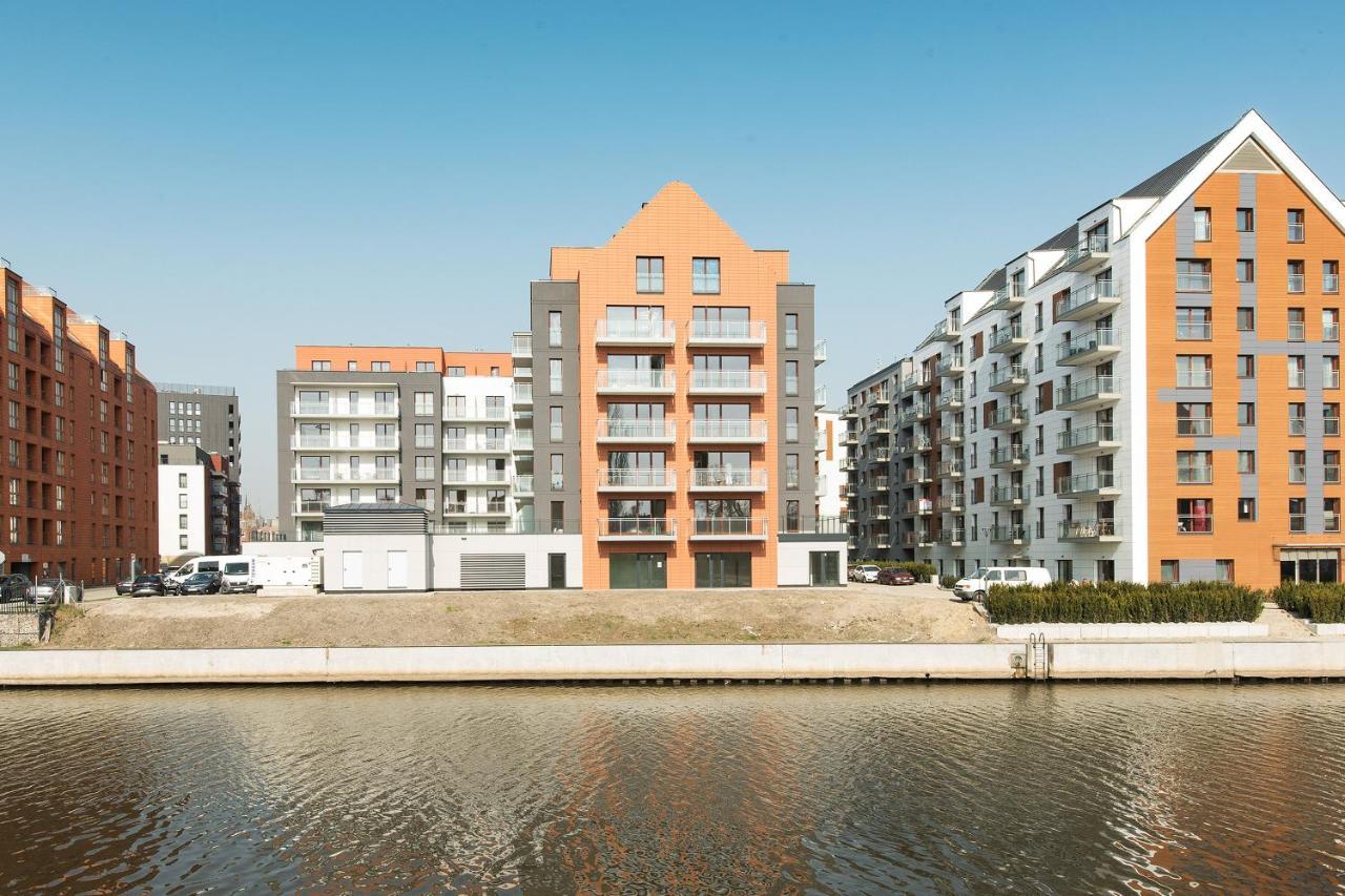 Aura Island Riverside By Downtown Apartments Gdańsk Eksteriør bilde