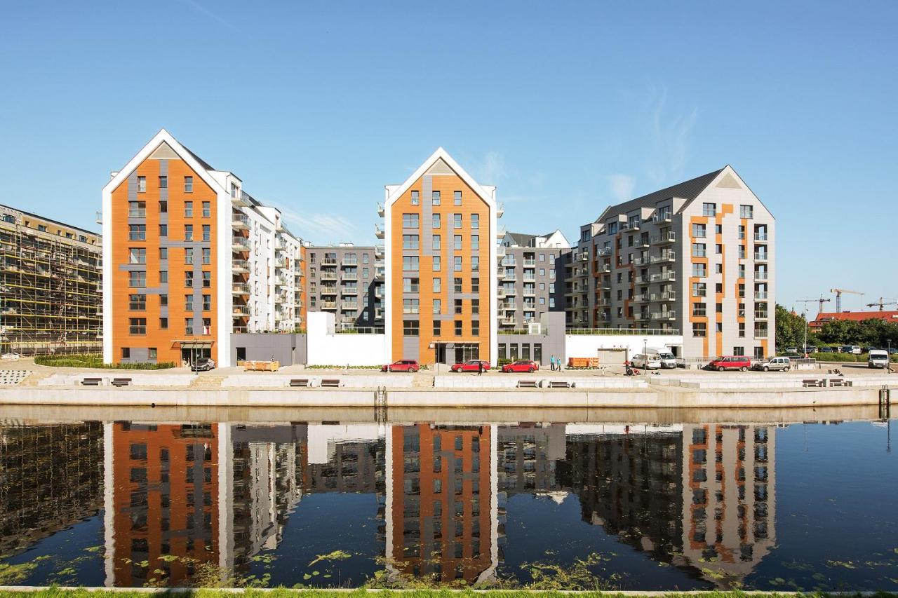 Aura Island Riverside By Downtown Apartments Gdańsk Eksteriør bilde
